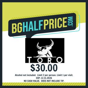 Toro $30.00 Gift Certificate
