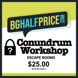 Conundrum Workshop $25.00