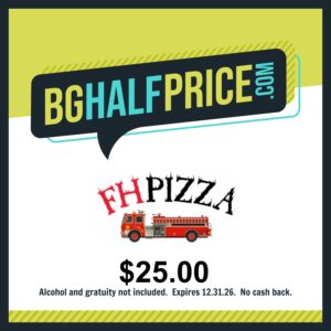 Firehouse Pizza $25.00