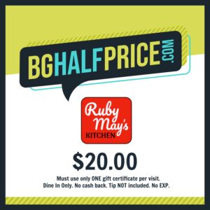 Ruby May's Kitchen $50.00 Gift Certificate (NEW TEST)